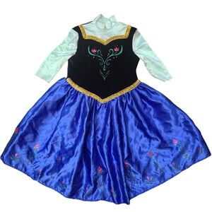 DISNEY JAKKS Anna costume 4-6x